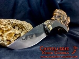 Couteau Corse traditionnel de berger Modèle  Fabianu de poche 03102532