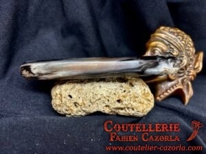 Couteau Corse traditionnel de berger Modèle Cazorla avec Lame Damas Constellation 03102543 – Image 4