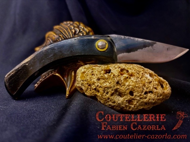 Couteau Corse traditionnel de berger Modèle Fabianu de poche 10122501S – Image 3