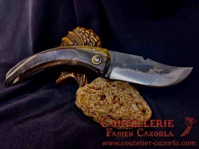 Couteau Corse traditionnel de berger Curnicciolu Fabianu 12122504S – Image 3