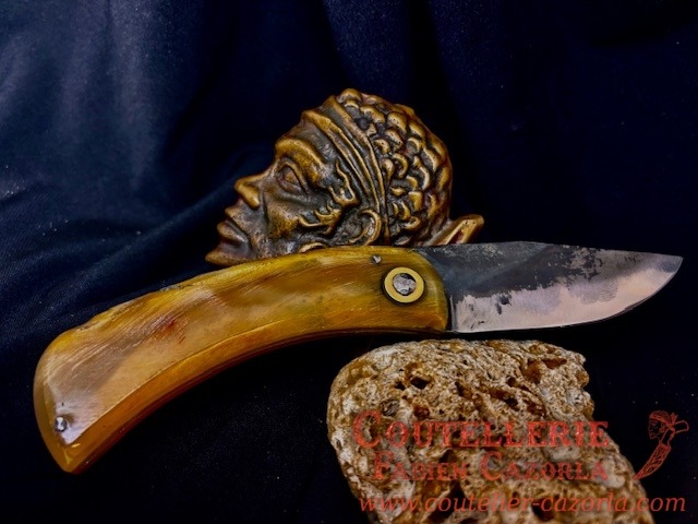 Couteau Corse traditionnel de berger Modèle Fabianu de poche 12122509S – Image 3