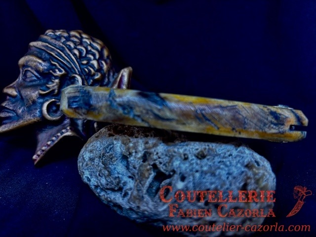 Couteau Corse traditionnel de berger Modèle Fabianu de poche 12122509S – Image 6