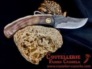 Couteau Corse Modèle Fabianu  PIEMONTAIS de poche 06102506 – Image 3
