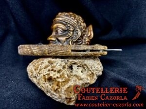 Couteau Corse Modèle Fabianu  PIEMONTAIS de poche 06102507 – Image 4