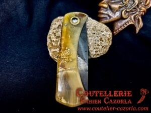 Couteau Corse traditionnel de berger Modèle  Fabianu de poche 06102509 – Image 6