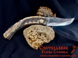 Couteau Corse traditionnel de berger Curnicciolu Fabianu  06102511 – Image 3
