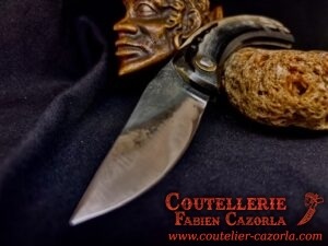 Couteau Corse traditionnel de berger Modèle  Fabianu de poche 12122517S