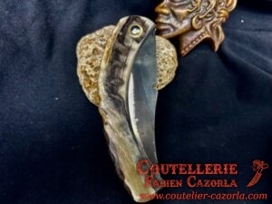 Couteau Corse traditionnel de berger Curnicciolu Fabianu  06102511 – Image 6