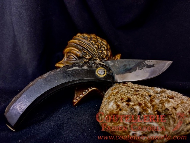 Couteau Corse traditionnel de berger Modèle Fabianu de poche 12122517S – Image 3