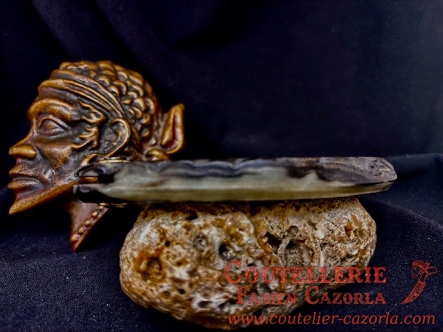 Couteau Corse traditionnel de berger Modèle Fabianu de poche 12122517S – Image 6