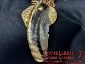 Couteau Corse traditionnel de berger Curnicciolu Fabianu 06102513 – Image 6
