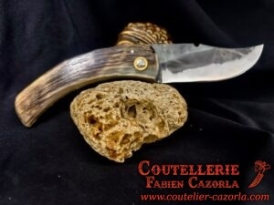 Couteau Corse traditionnel de berger Curnicciolu Fabianu 06102516 – Image 3