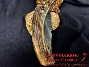 Couteau Corse traditionnel de berger Curnicciolu Fabianu 06102516 – Image 6