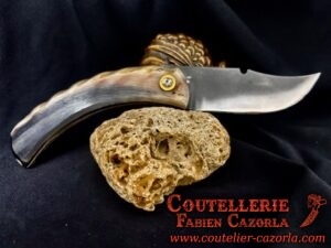 Couteau Corse traditionnel de berger Curnicciolu Fabianu 06102517 – Image 3