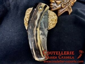 Couteau Corse traditionnel de berger Curnicciolu Fabianu 06102518 – Image 6