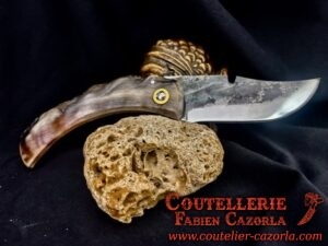 Couteau Corse traditionnel de berger Curnicciolu Fabianu 06102519 – Image 4