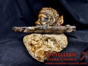 Couteau Corse traditionnel de berger Curnicciolu Fabianu 06102519 – Image 3