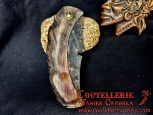 Couteau Corse traditionnel de berger Curnicciolu Fabianu 06102519 – Image 6