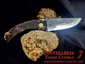 Couteau Corse traditionnel de berger Curnicciolu Fabianu 06102520 – Image 3