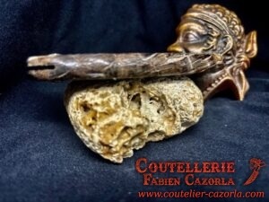 Couteau Corse traditionnel de berger Curnicciolu Fabianu 06102520 – Image 6