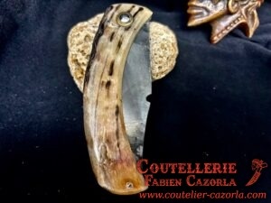 Couteau Corse traditionnel de berger Curnicciolu Fabianu 06102521 – Image 6
