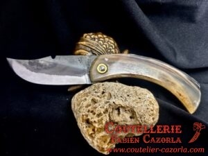 Couteau Corse traditionnel de berger Curnicciolu Fabianu 06102523 – Image 2