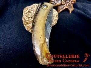 Couteau Corse traditionnel de berger Curnicciolu Fabianu 06102524 – Image 6