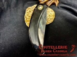 Couteau Corse traditionnel de berger Curnicciolu Fabianu 06102526 – Image 6