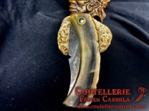 Couteau Corse traditionnel de berger Curnicciolu Fabianu 06102527 – Image 5