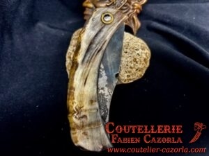 Couteau Corse traditionnel de berger Curnicciolu Fabianu 06102527 – Image 6
