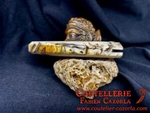 Couteau Corse traditionnel de berger Modèle Cazorla avec Lame Damas 06102536 – Image 4