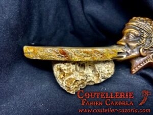 Couteau Corse traditionnel de berger Modèle Cazorla avec Lame Damas 06102540 – Image 6