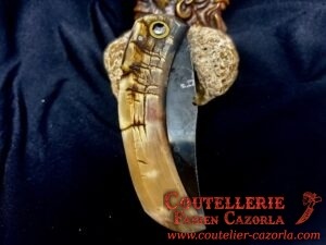 Couteau Corse traditionnel de berger Curnicciolu Fabianu 09102501 – Image 6
