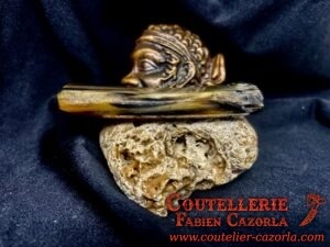 Couteau Corse traditionnel de berger Modèle Fabianu de poche 09102504 – Image 4