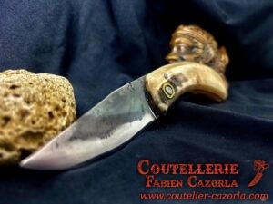 Couteau Corse traditionnel de berger Modèle Fabianu de poche 09102505