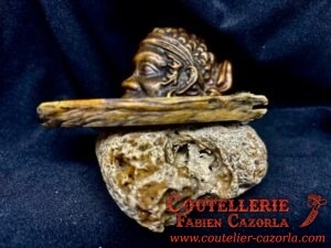 Couteau Corse traditionnel de berger Modèle Fabianu de poche 09102507 – Image 4