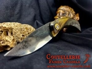 Couteau Corse traditionnel de berger Modèle Fabianu de poche 09102510