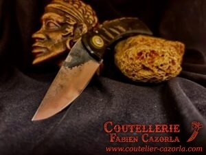 Couteau Corse traditionnel de berger Modèle Fabianu de poche 29012602S