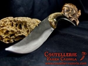 Couteau Corse traditionnel de berger Curnicciolu Fabianu 09102532
