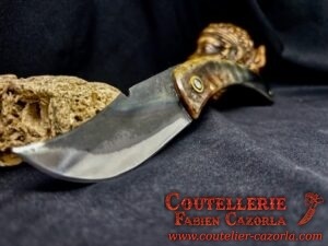 Couteau Corse traditionnel de berger Curnicciolu Fabianu 09102534