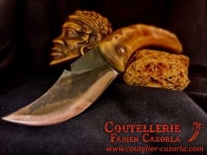 Couteau Corse traditionnel de berger Curnicciolu Fabianu 29012605S