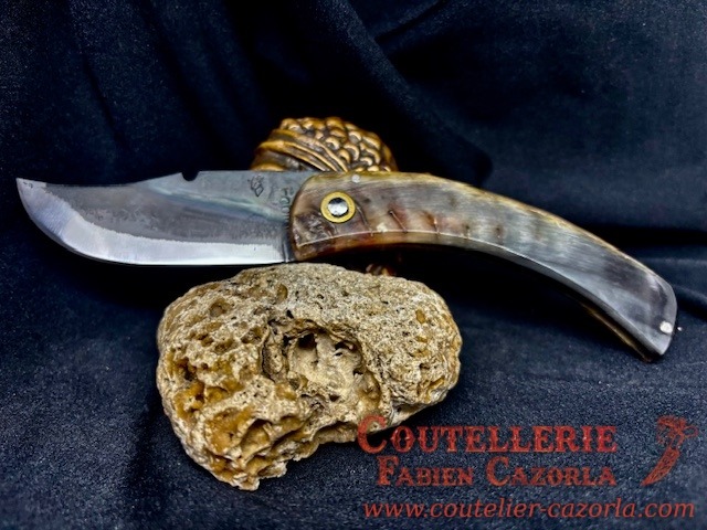 Couteau Corse traditionnel de berger Curnicciolu Fabianu 09102534 – Image 3
