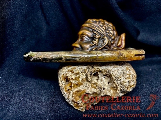 Couteau Corse traditionnel de berger Curnicciolu Fabianu 09102534 – Image 4