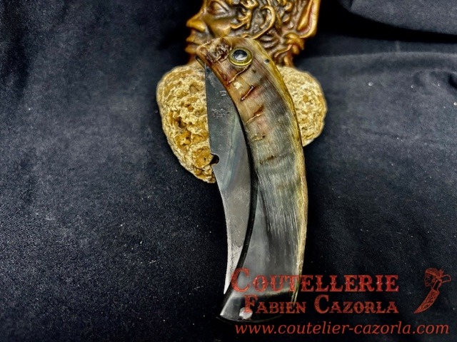 Couteau Corse traditionnel de berger Curnicciolu Fabianu 09102534 – Image 5