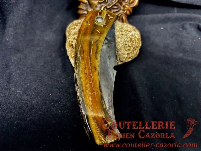 Couteau Corse traditionnel de berger Curnicciolu Fabianu 09102534 – Image 6