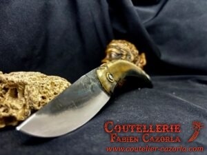Couteau Corse traditionnel de berger Curnicciolu Fabianu 09102539