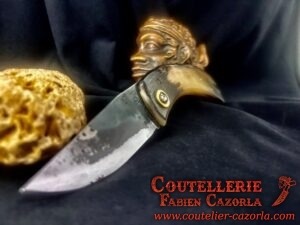 Couteau Corse traditionnel de berger Modèle Fabianu de poche 22112505