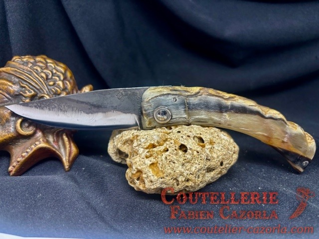 Couteau Corse traditionnel de berger Curnicciolu Fabianu 08112515 – Image 3