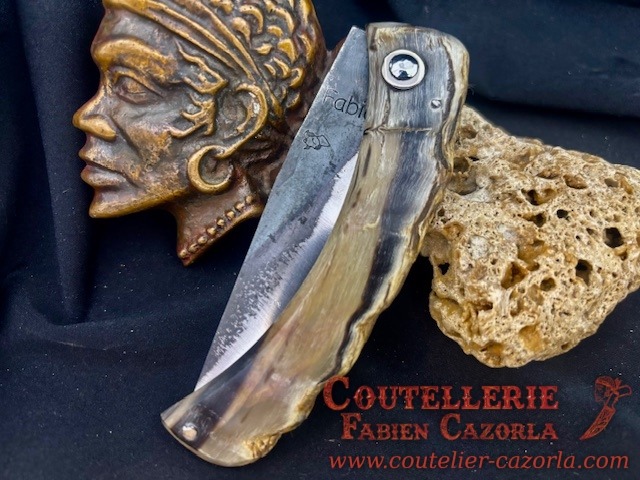 Couteau Corse traditionnel de berger Curnicciolu Fabianu 08112515 – Image 5