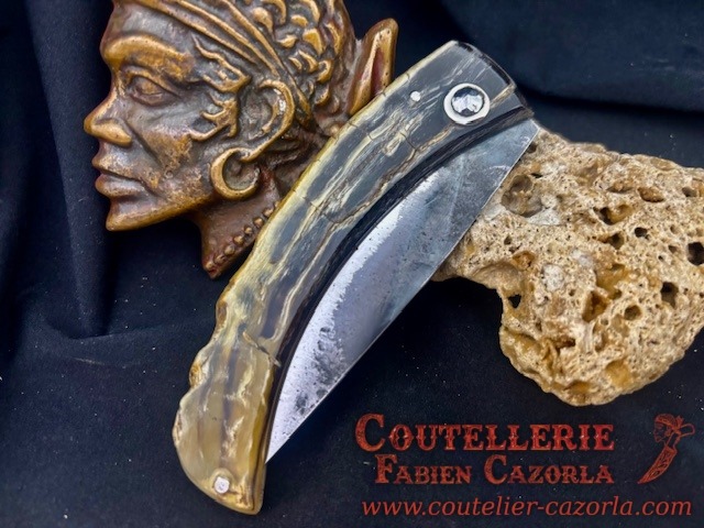 Couteau Corse traditionnel de berger Curnicciolu Fabianu 08112515 – Image 6